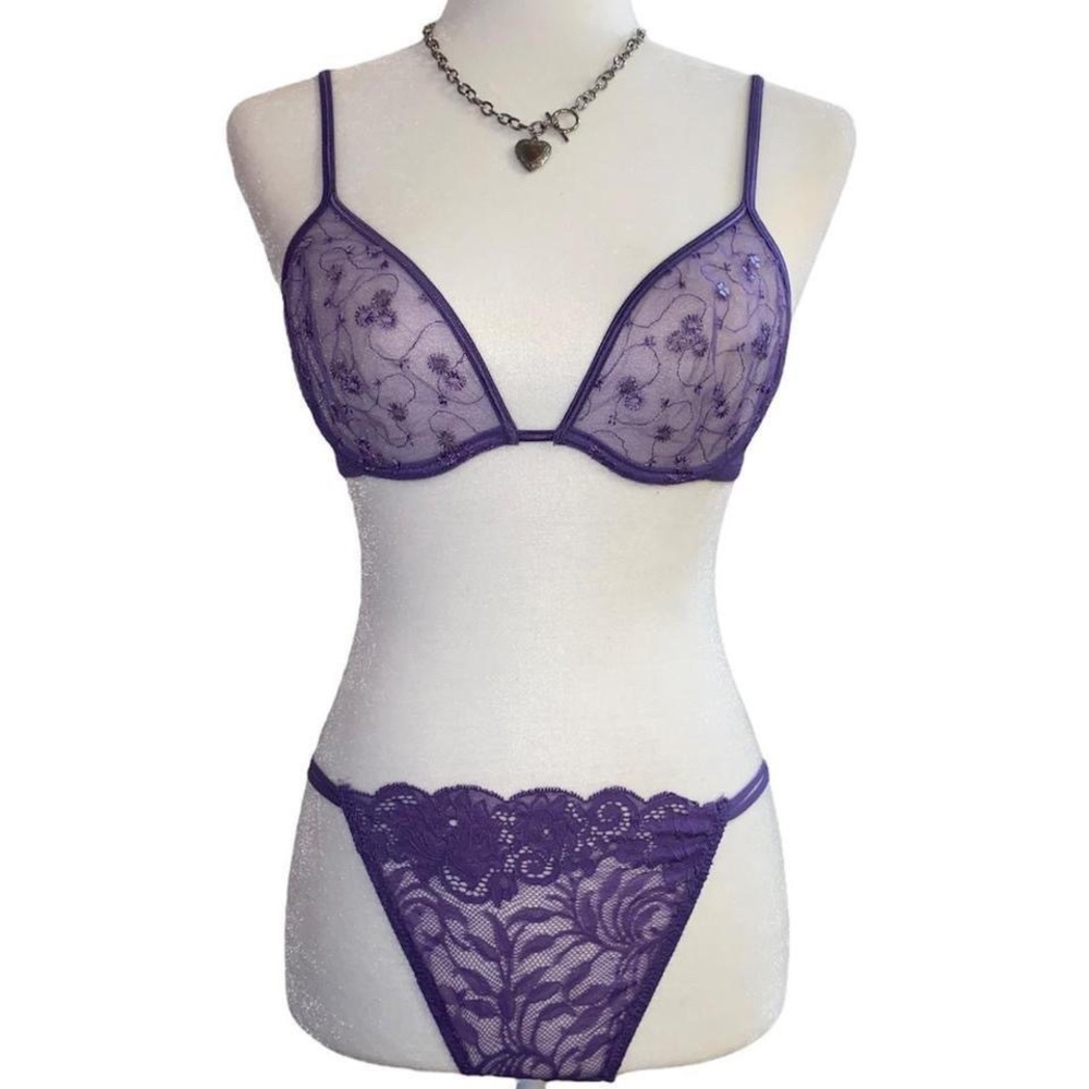 Vintage VS Lace Lingerie Set